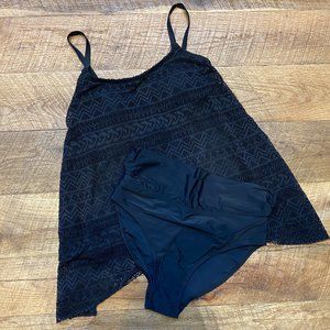 Zesica Women’s lace camisole tankini set